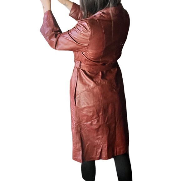 Vintage 24K Dan di Modes Leather Coat. - Picture 5 of 13